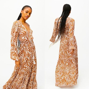 MinkPink Etienne Animal Print Maxi Dress‎